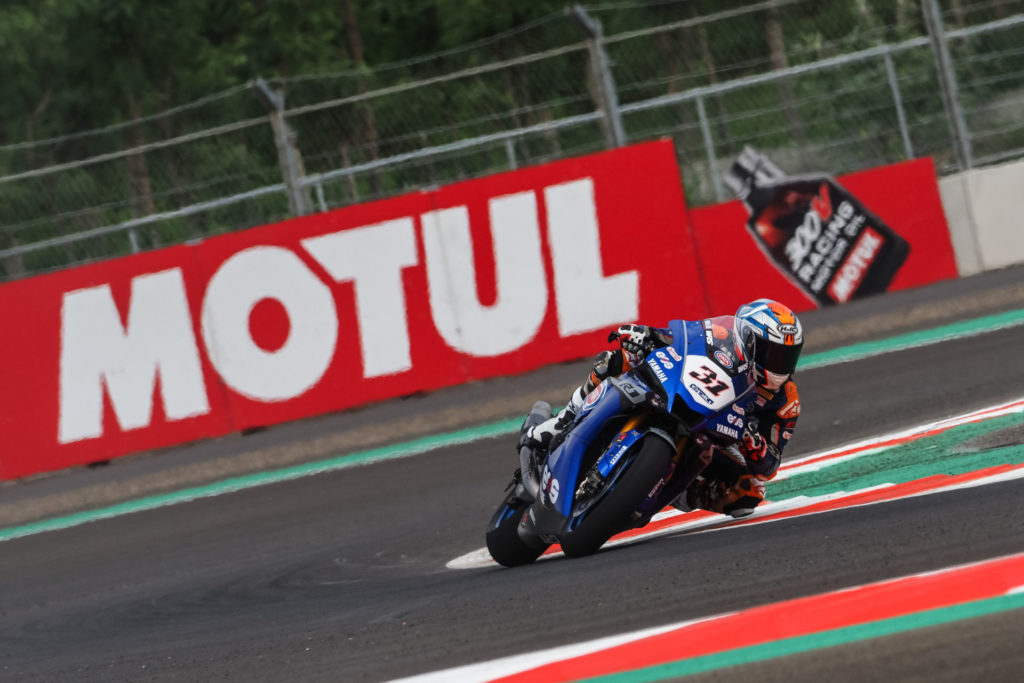 Garrett Gerloff (31). Photo courtesy Dorna.