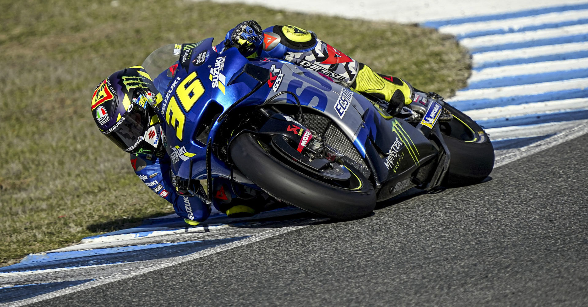 Joan Mir (36). Photo courtesy Team Suzuki Press Office.