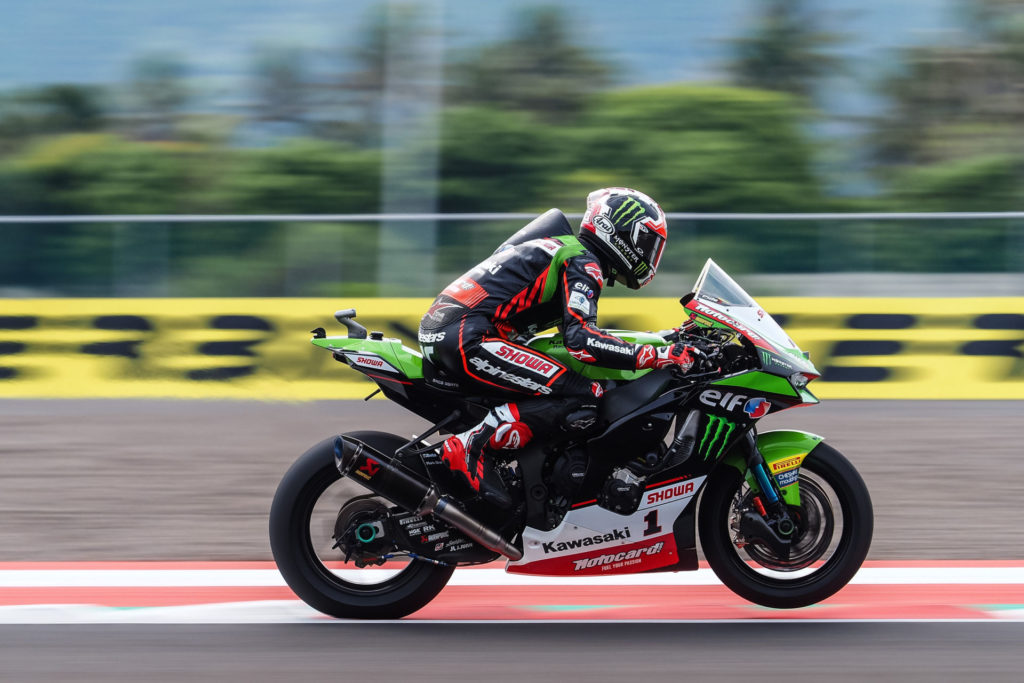 Jonathan Rea (1). Photo courtesy Dorna.