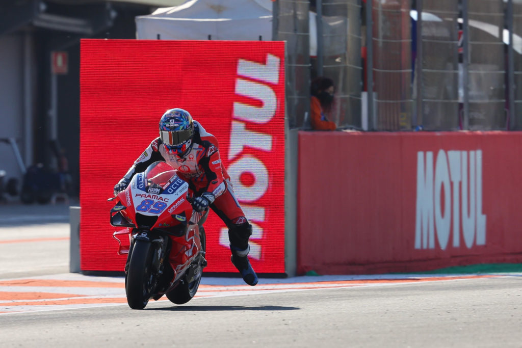 Jorge Martin (89). Photo courtesy Dorna.