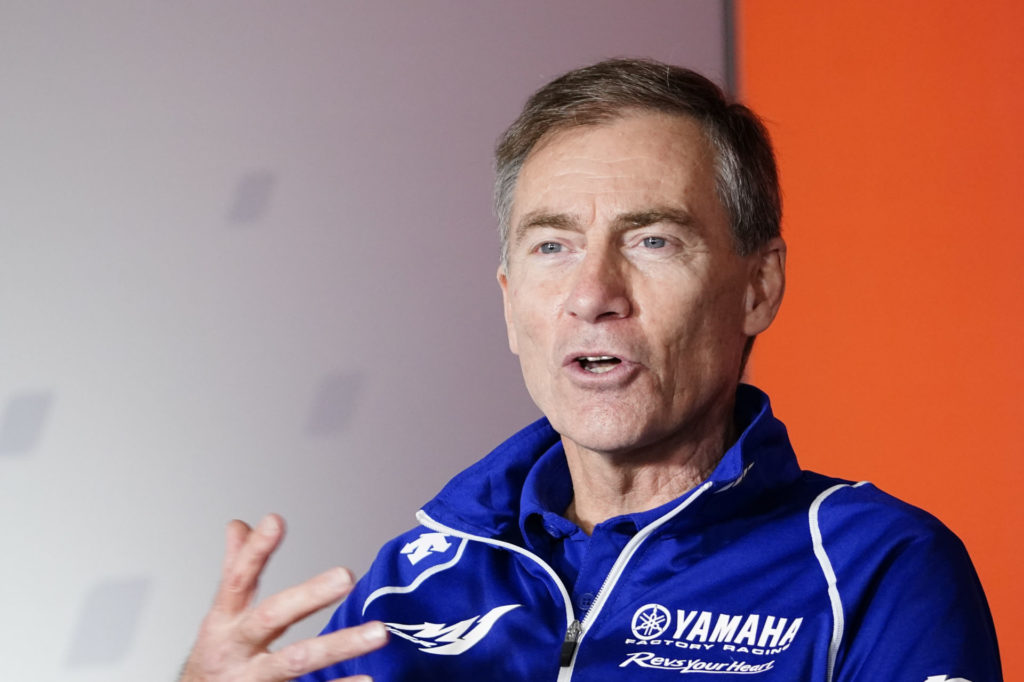 Lin Jarvis, Managing Director of Yamaha Motor Racing & Team Principal of Monster Energy Yamaha MotoGP. Photo courtesy Dorna.