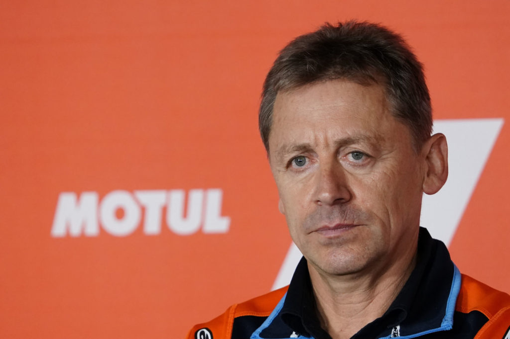 Mike Leitner (Red Bull KTM Race Manager
