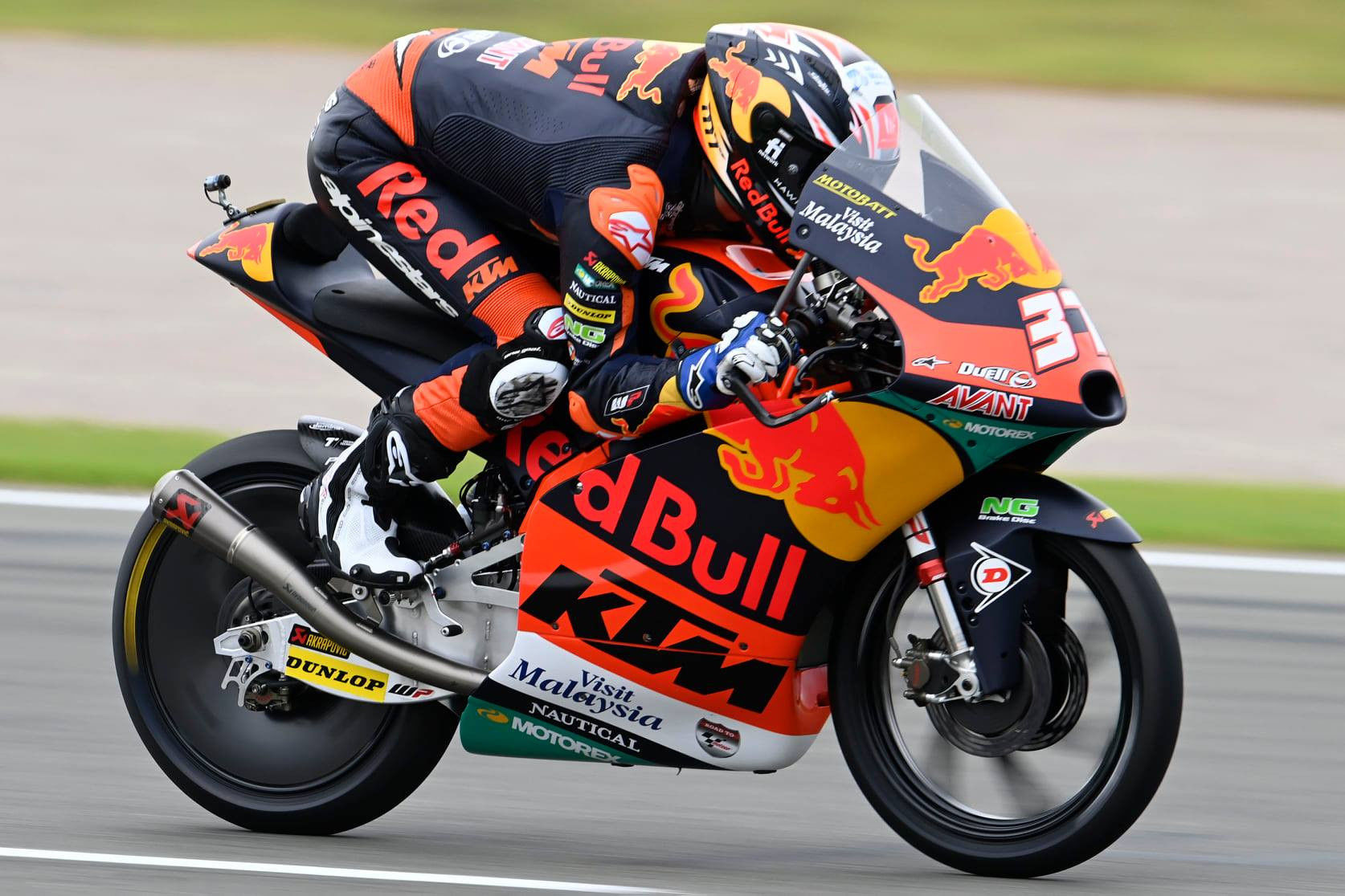 Pedro Acosta (37). Photo courtesy Red Bull KTM Ajo.