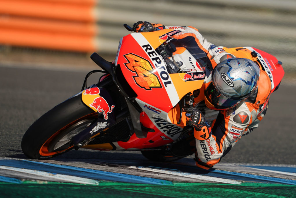 Pol Espargaro (44). Photo courtesy Repsol Honda.