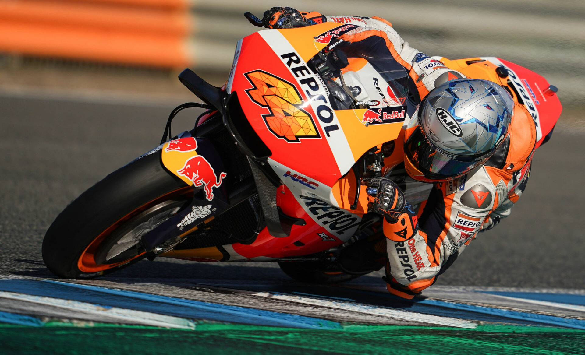 Pol Espargaro (44). Photo courtesy Repsol Honda.