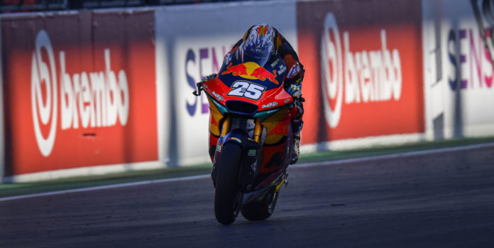 Raul Fernandez (25). Photo courtesy Dorna.