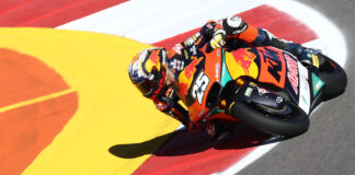 Raul Fernandez (25). Photo courtesy Red Bull KTM Ajo.