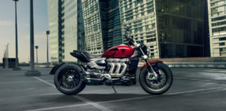 A Triumph Rocket 3 R 221 Special Edition. Photo courtesy Triumph.