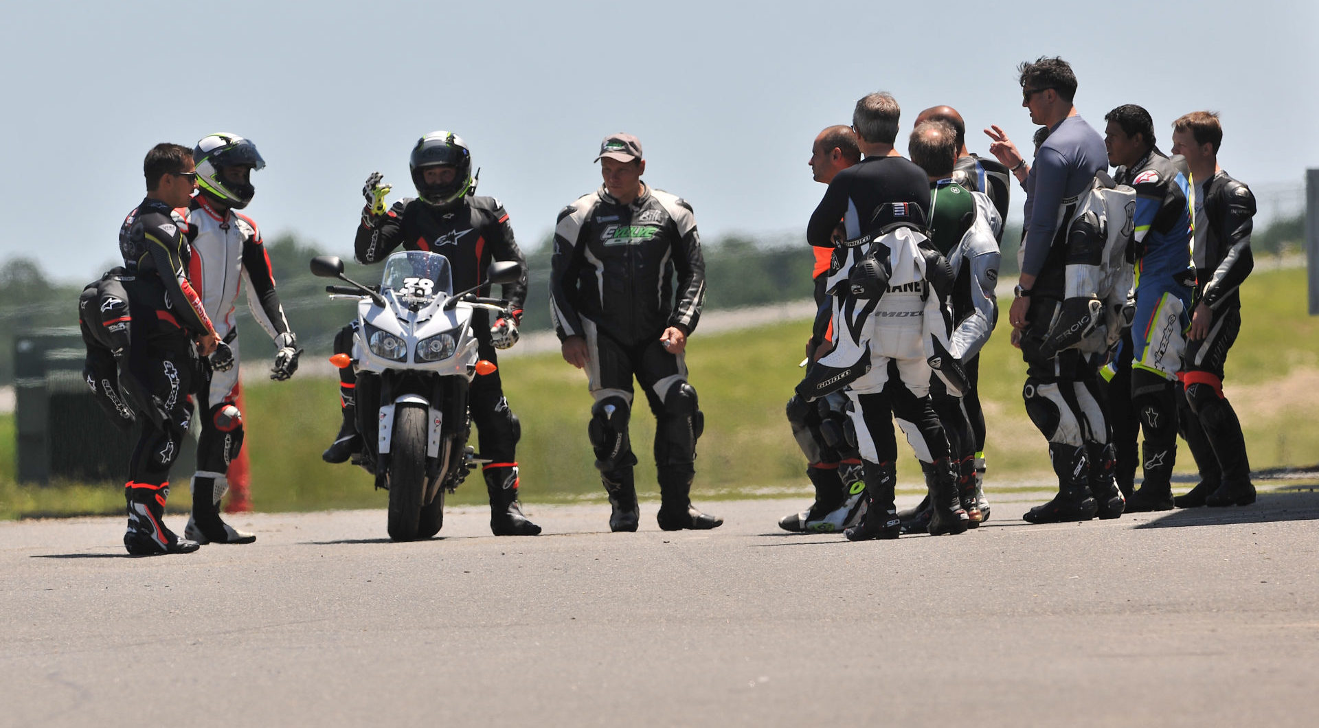 A scene from a Yamaha Champions Riding School featuring USMCA-certified coaches. Photo courtesy USMCA and AMA.