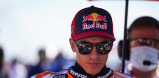 Marc Marquez suffered a concussion while training and will miss the Algarve GP. Photo courtesy Repsol Honda.