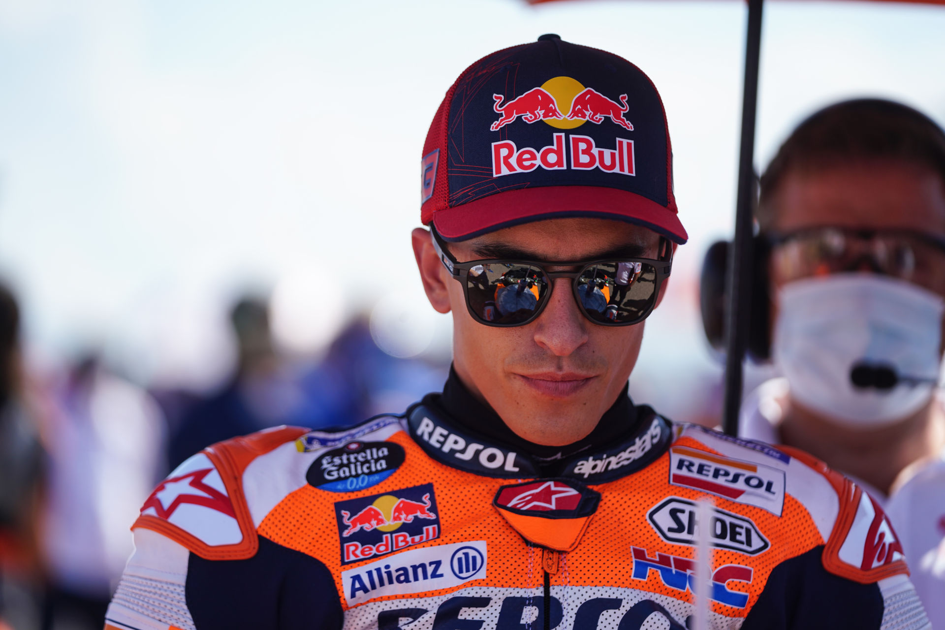 Marc Marquez suffered a concussion while training and will miss the Algarve GP. Photo courtesy Repsol Honda.