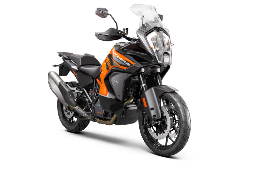 A 2022-model KTM 1290 Super Adventure S. Photo courtesy KTM.