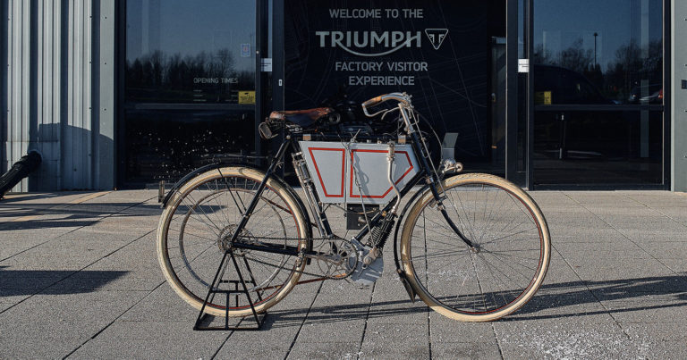 Triumph Discovers 1901 Prototype Of Its First Motorcycle