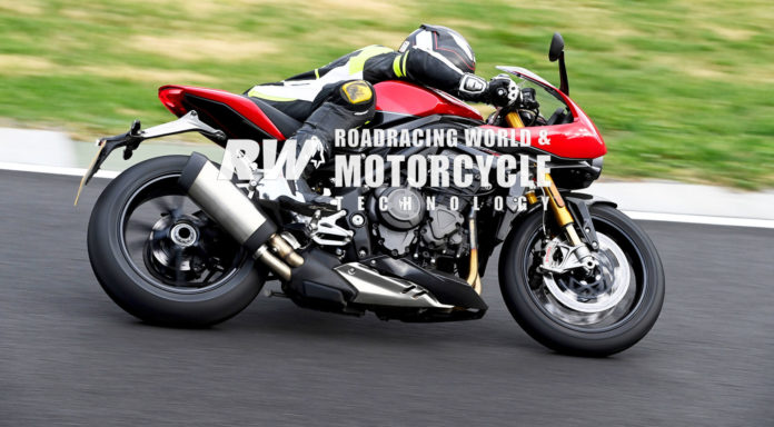 The 2022 Triumph Speed Triple RR is designed from the ground up as a sporting streetbike, and the engineering decisions on chassis, suspension, engine characteristics, and riding position all are focused on that. The 2022 Triumph Speed Triple RR is designed from the ground up as a sporting streetbike, and the engineering decisions on chassis, suspension, engine characteristics, and riding position all are focused on that.