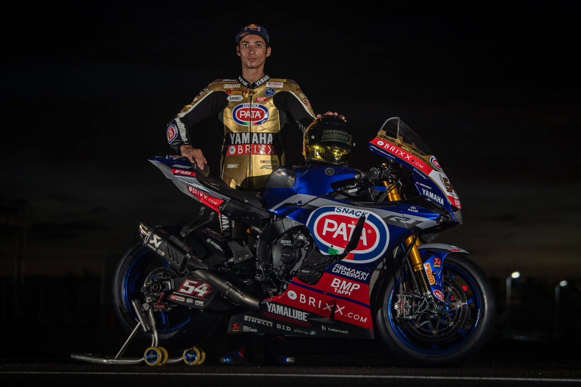 While fighting for the 2021 Superbike World Championship, Toprak Razgatlioglu says he just focused on each individual race. “Every race, I look at the win,” he says. Photo courtesy Yamaha.