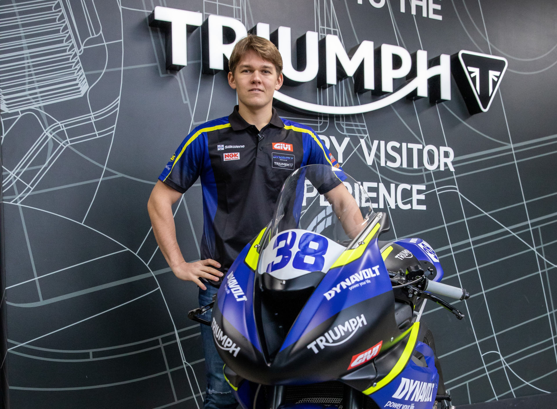 Hannes Soomer. Photo courtesy Triumph.