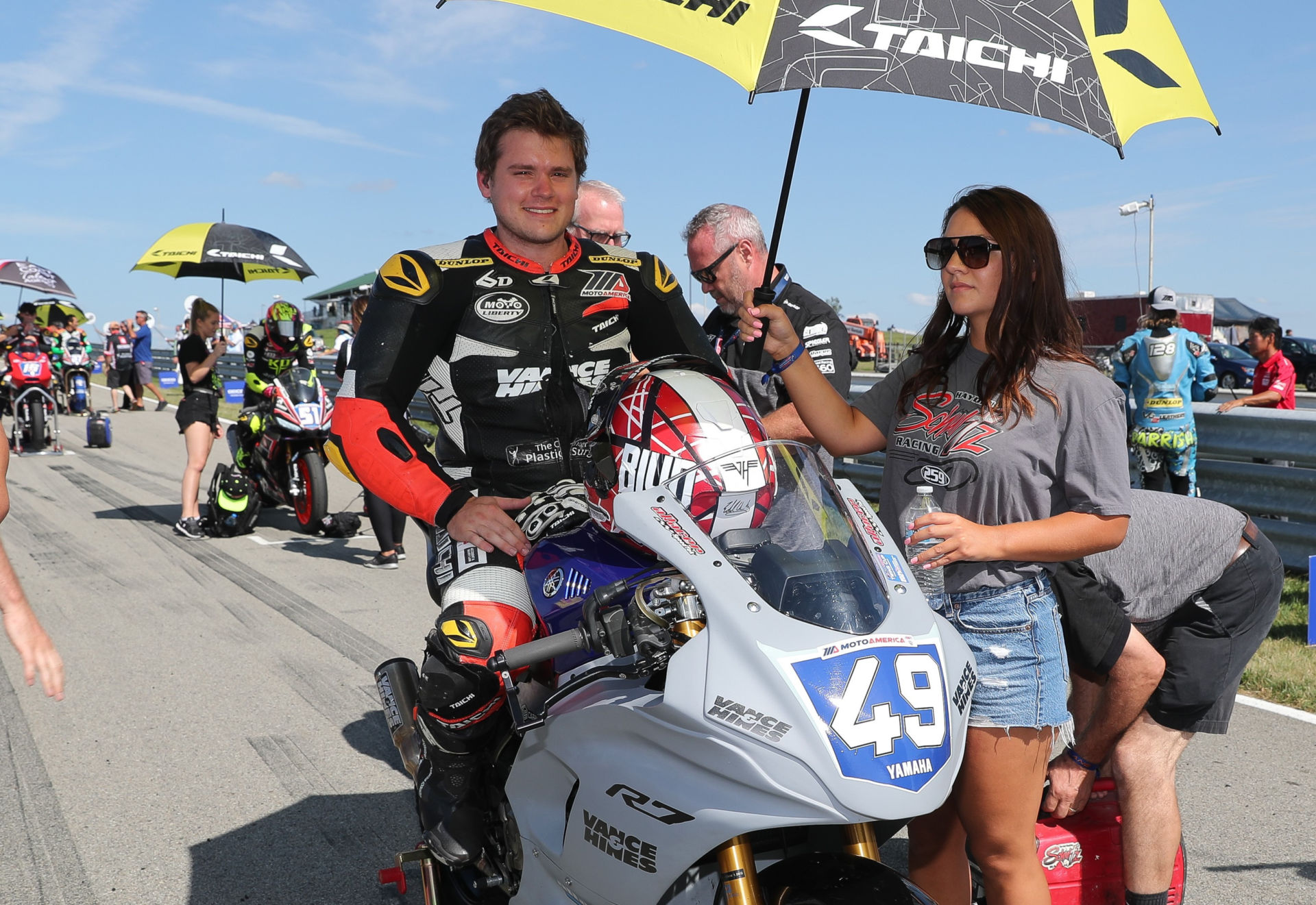 Hayden Schultz at Pittsburgh International Raceway in 2021. Photo by Brian J. Nelson.