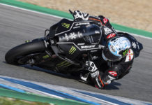 Jonathan Rea was quickest during World Superbike testing Thursday at Jerez. Photo courtesy Kawasaki.