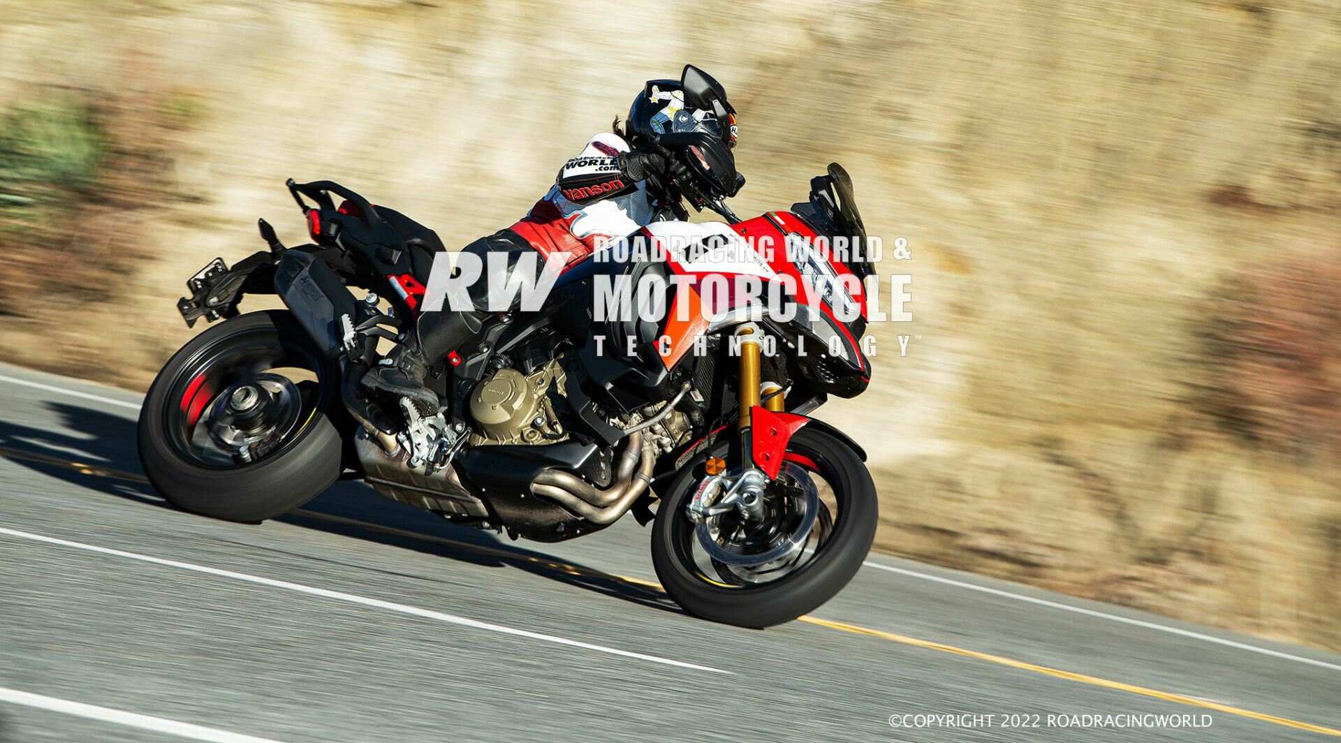 The Multistrada Pikes Peak comes with a titanium and carbon fiber Akrapovic muffler that's approved for use in California. There's also an optional racing exhaust system (not approved for street use) that adds 10 horsepower and five foot pounds of torque, and is 11 pounds lighter than stock, and comes with an ECU flash that won't void the warranty if installed by an authorized service center.