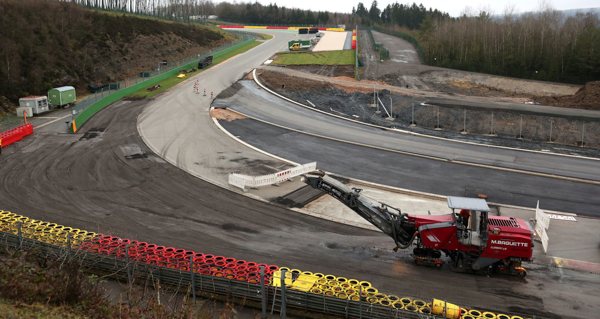 Adding new turns just for motorcycles is part of the renovation plan at Circuit de Spa-Francorchamps. Photo courtesy Discovery Sports Events.