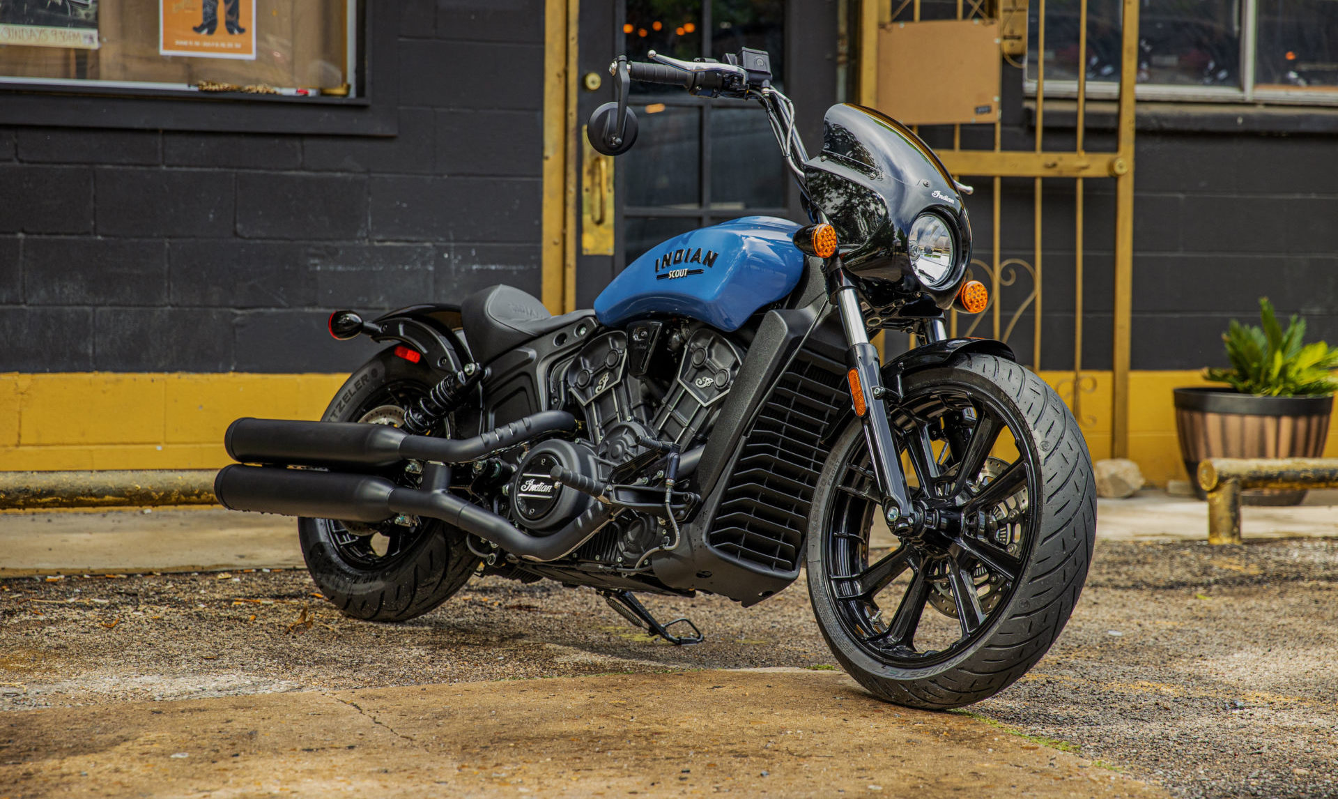 A 2022 Indian Scout Rogue. Photo courtesy Indian Motorcycle.