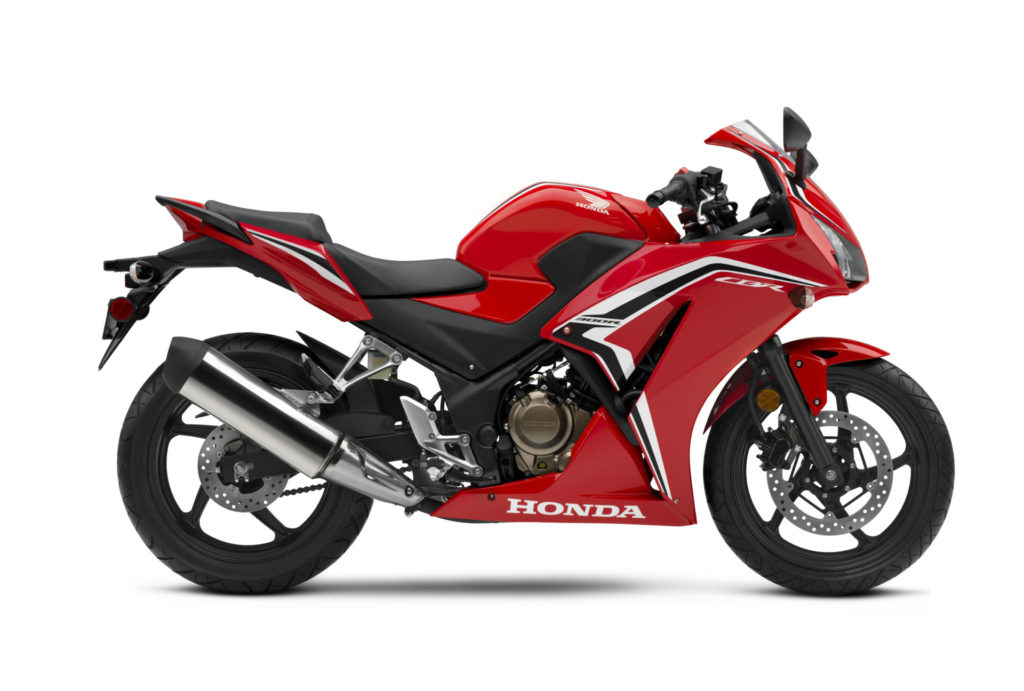 A 2022-model Honda CBR300R. Photo courtesy American Honda.