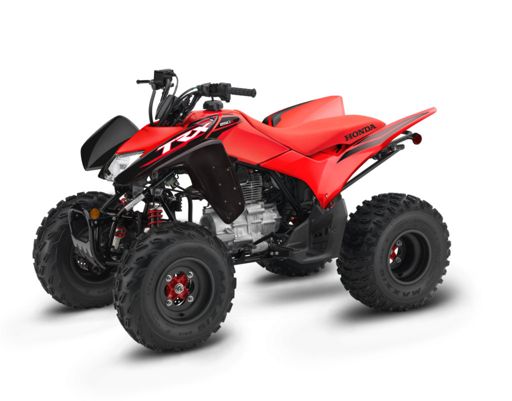 A 2022-model Honda TRX250X. Photo courtesy American Honda.