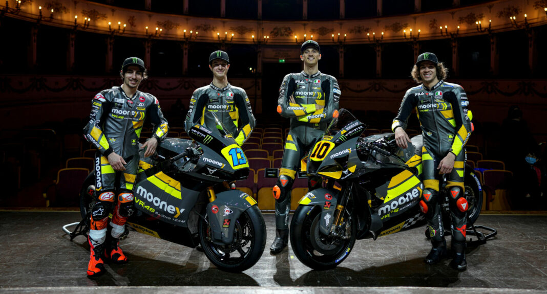 MotoGP Mooney VR46 Racing Team Introduced In Italy (With Video