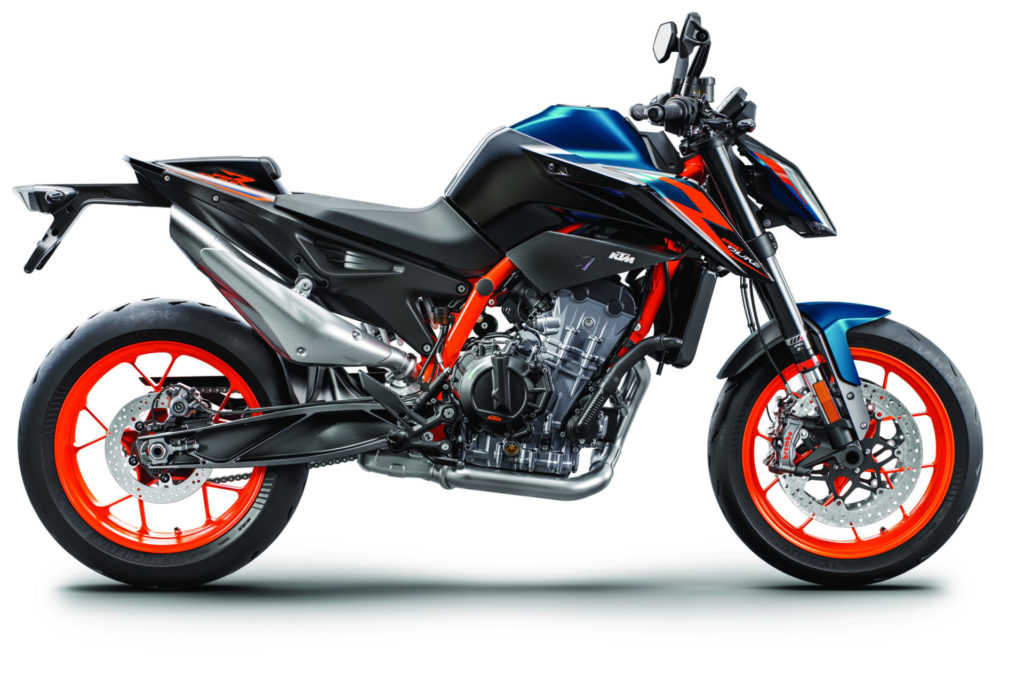 A 2022-model KTM 890 Duke R. Photo by Philip Platzer, courtesy KTM.