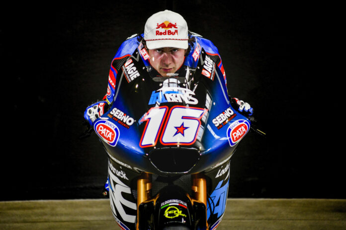 Joe Roberts on his Italtrans Racing Kalex. Photo courtesy Italtrans Racing.