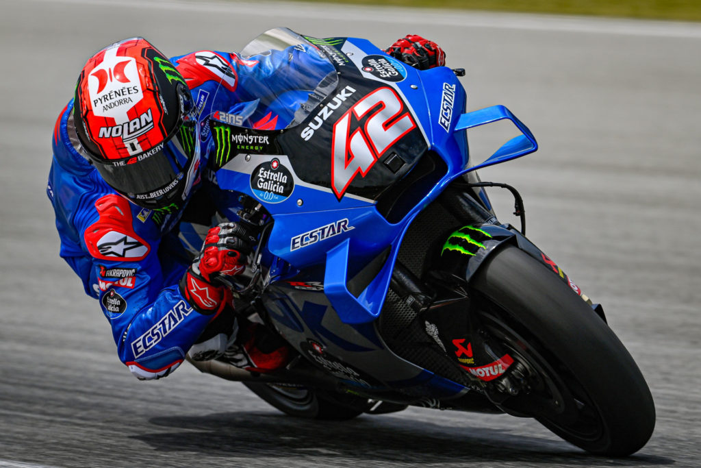 Alex Rins (42). Photo courtesy Dorna.