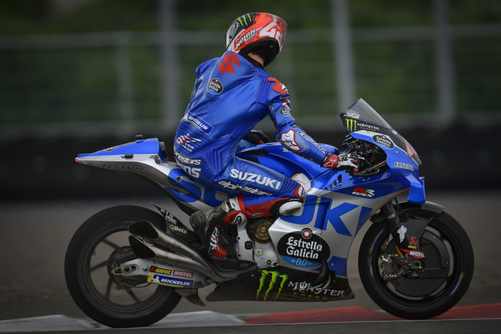 Alex Rins. Photo courtesy Dorna.