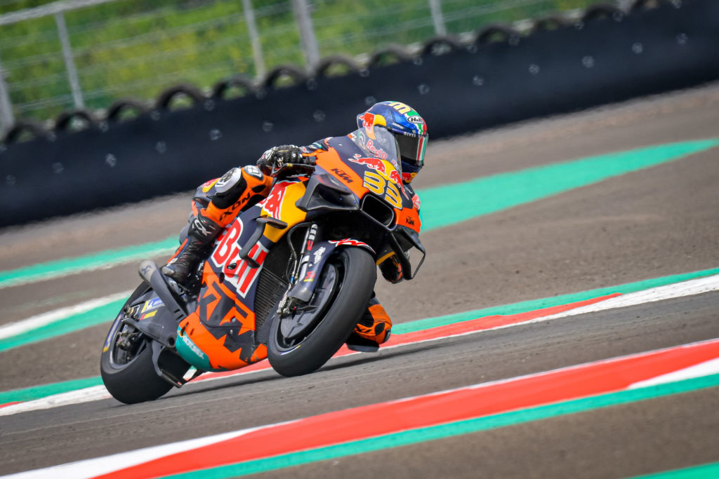 Brad Binder (33). Photo courtesy Dorna.