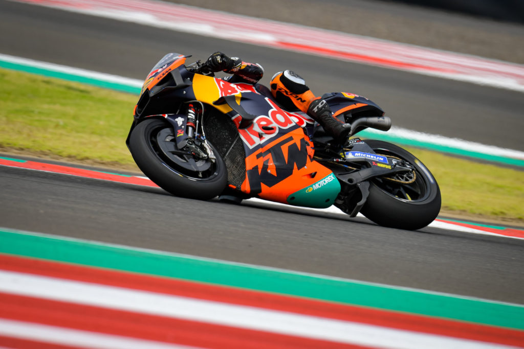 Brad Binder (33). Photo courtesy Dorna.