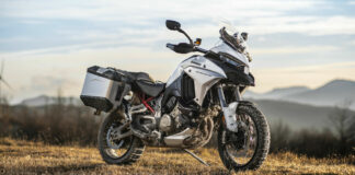 A 2022-model Ducati Multistrada V4 S. Photo courtesy Ducati.