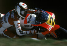 Wayne Rainey (2). Photo courtesy Yamaha Motor Co., Ltd.