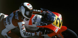 Wayne Rainey (2). Photo courtesy Yamaha Motor Co., Ltd.