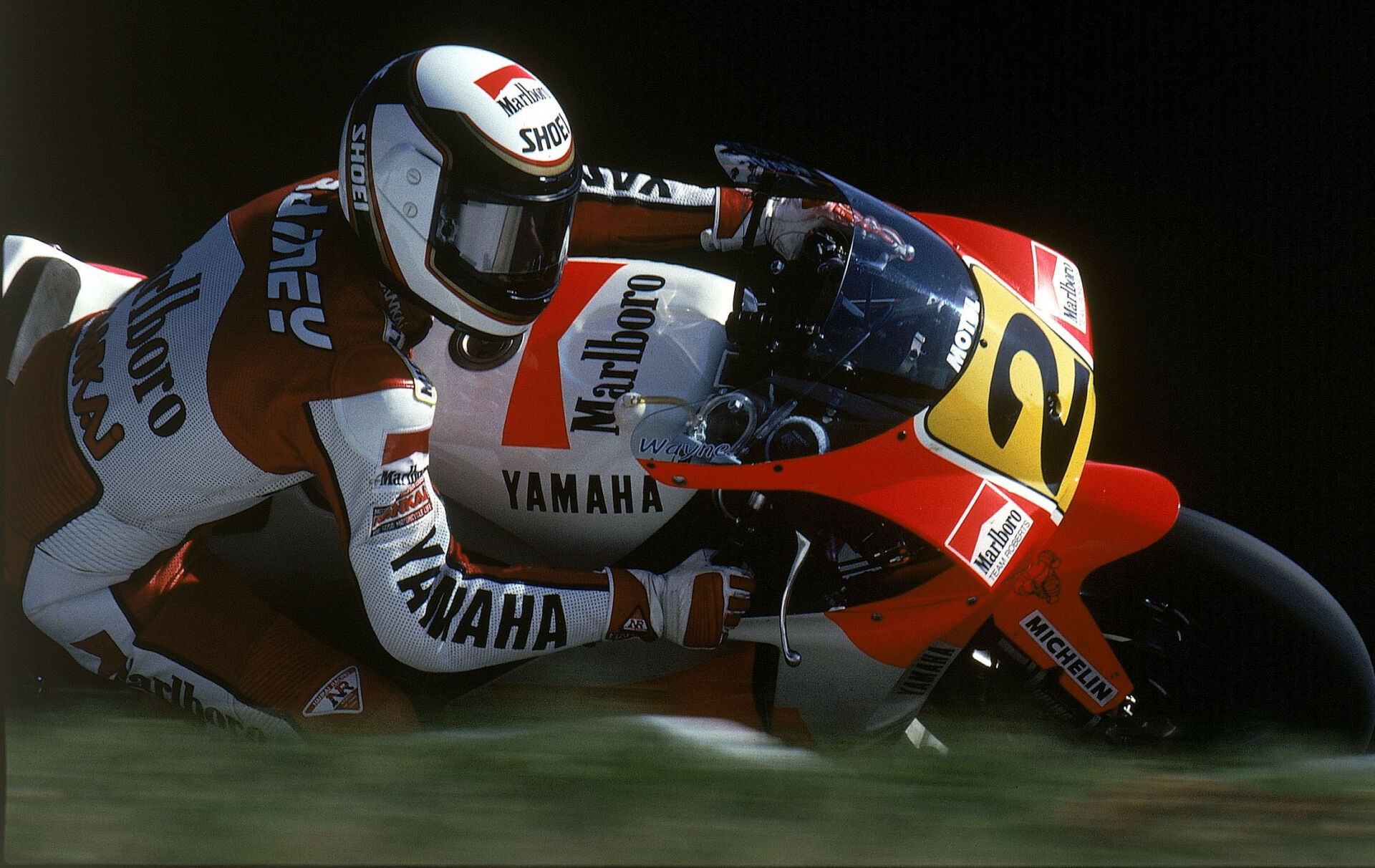 Wayne Rainey (2). Photo courtesy Yamaha Motor Co., Ltd.