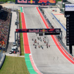 The start of the MotoGP race at COTA in 2018. Photo courtesy Michelin.