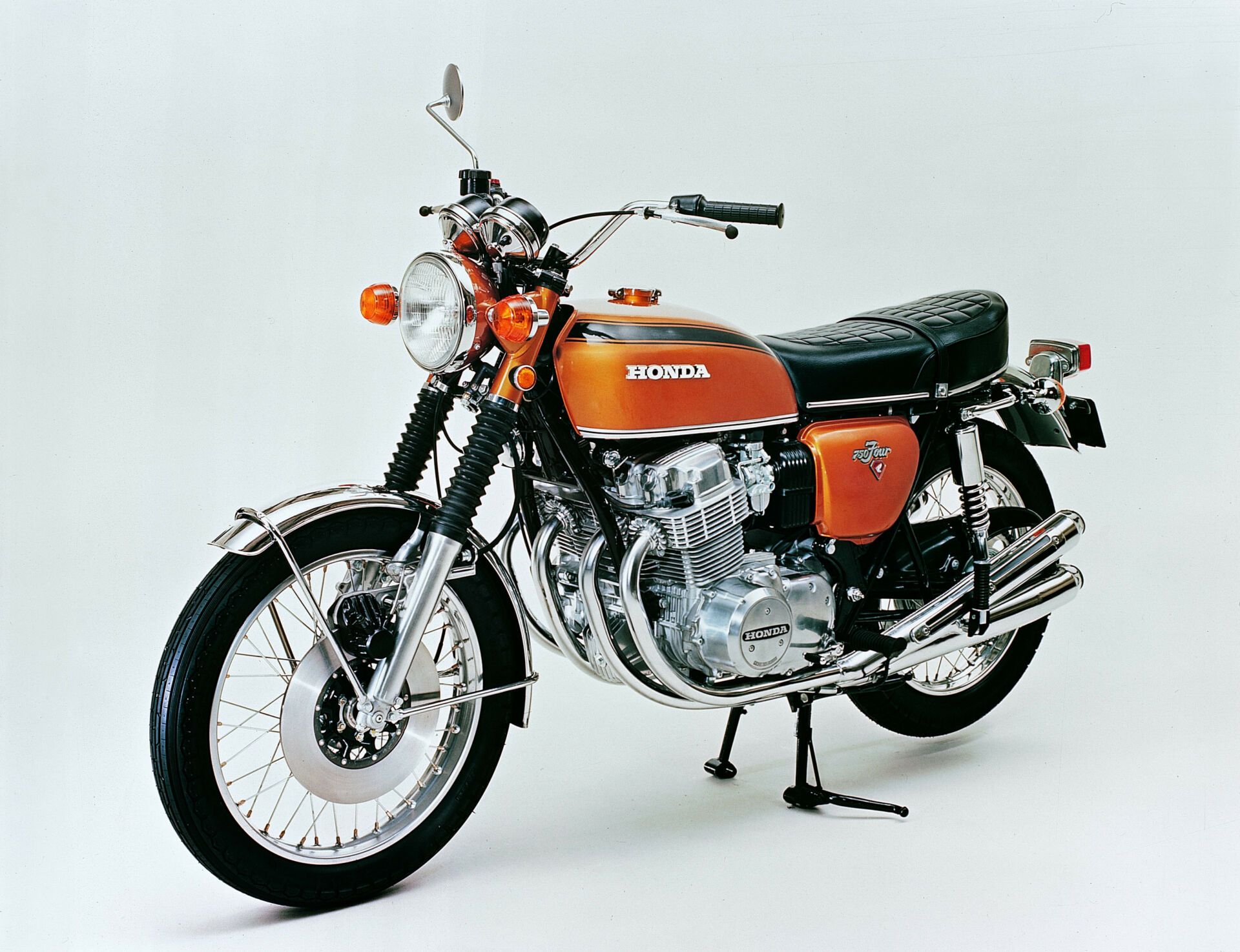 A vintage Honda CB750. Photo courtesy Vintage Japanese Motorcycle Club .
