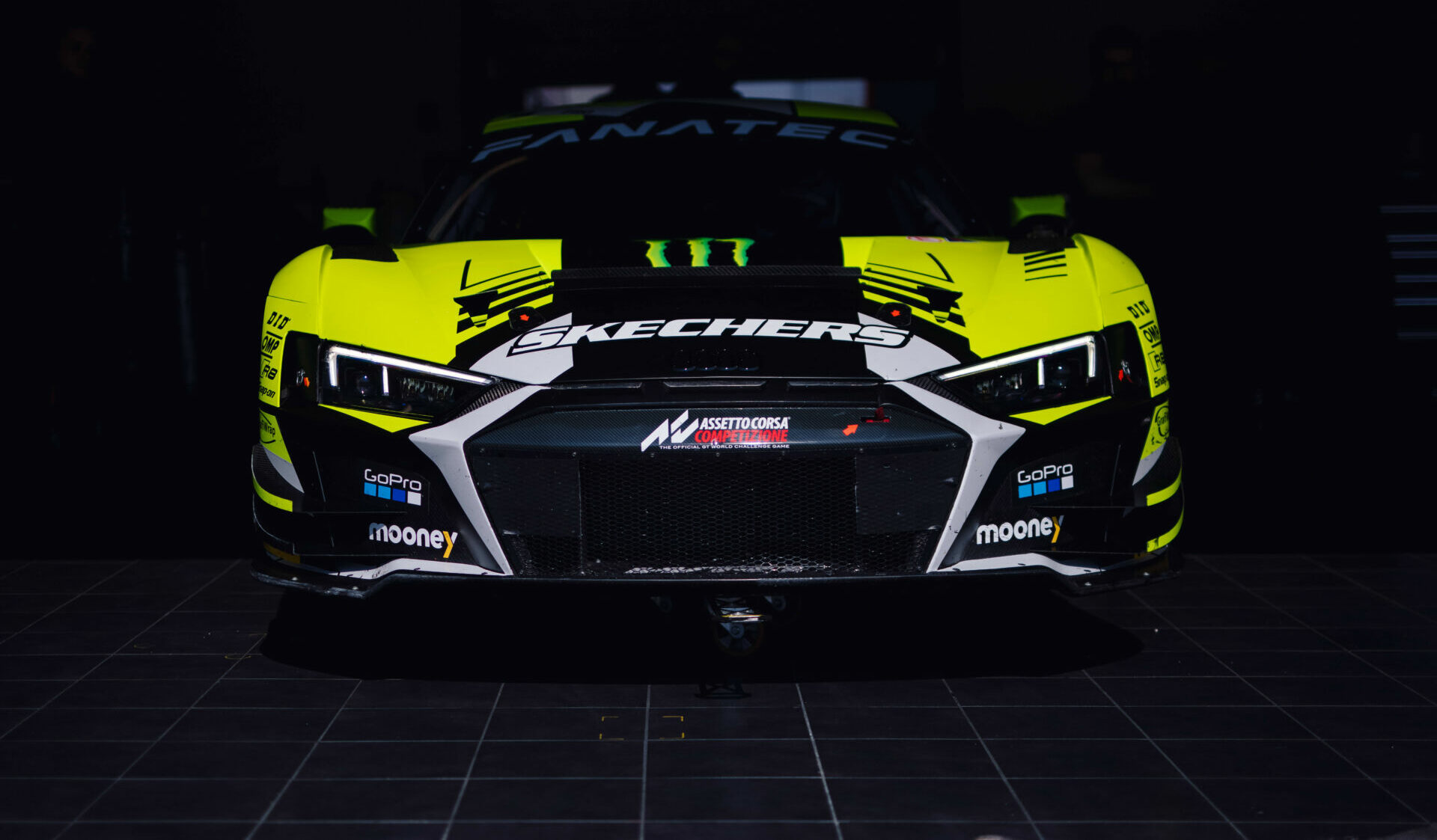 The Audi R8 LMS Valentino Rossi will co-drive at Imola. Photo courtesy Team WRT.