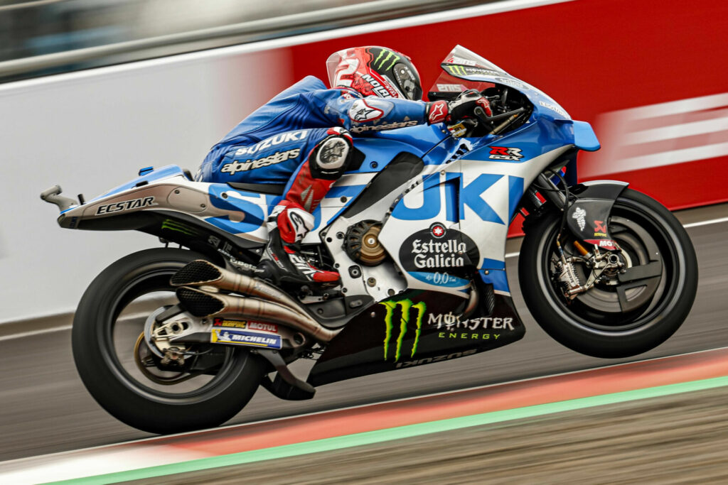 Alex Rins. Photo courtesy Team Suzuki ECSTAR.