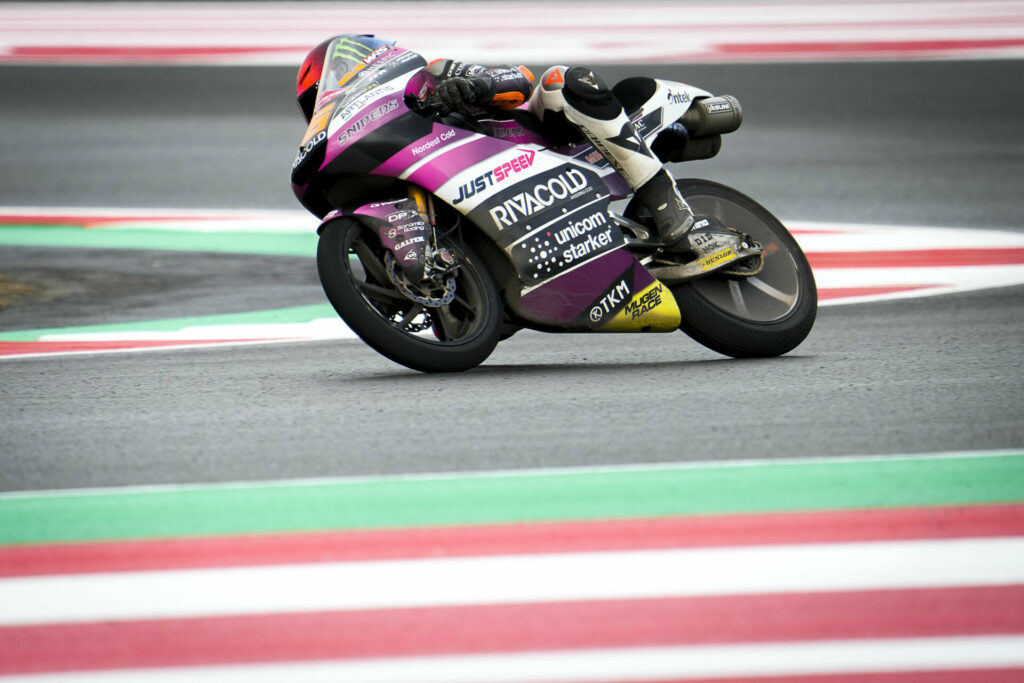 Andrea Migno (16). Photo courtesy Dorna.