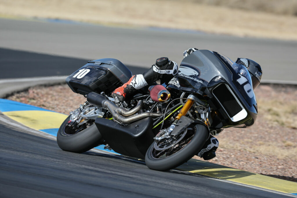 Travis Wyman (10). Photo by Brian J. Nelson, courtesy Harley-Davidson.