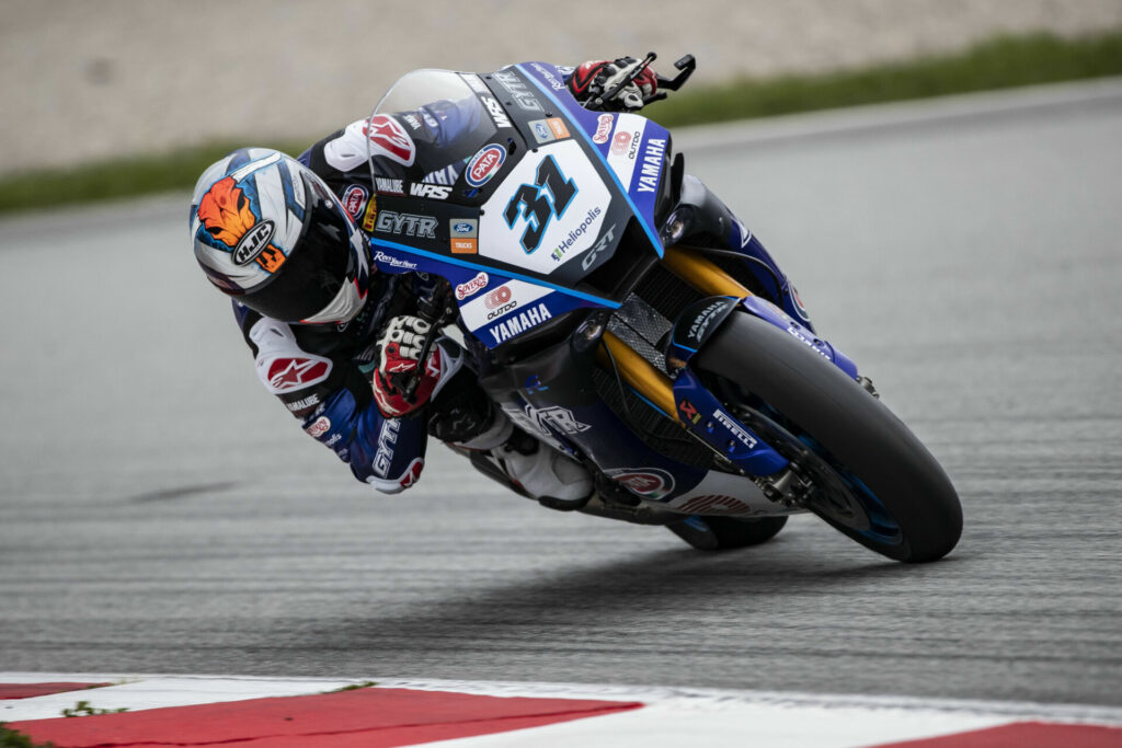 Garrett Gerloff (31). Photo courtesy GRT GYTR Yamaha WorldSBK Team.