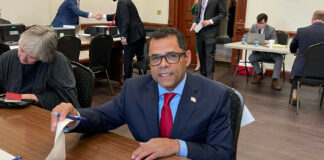 Racer Caesar Gonzales. Photo courtesy Caesar Gonzales For Congress.