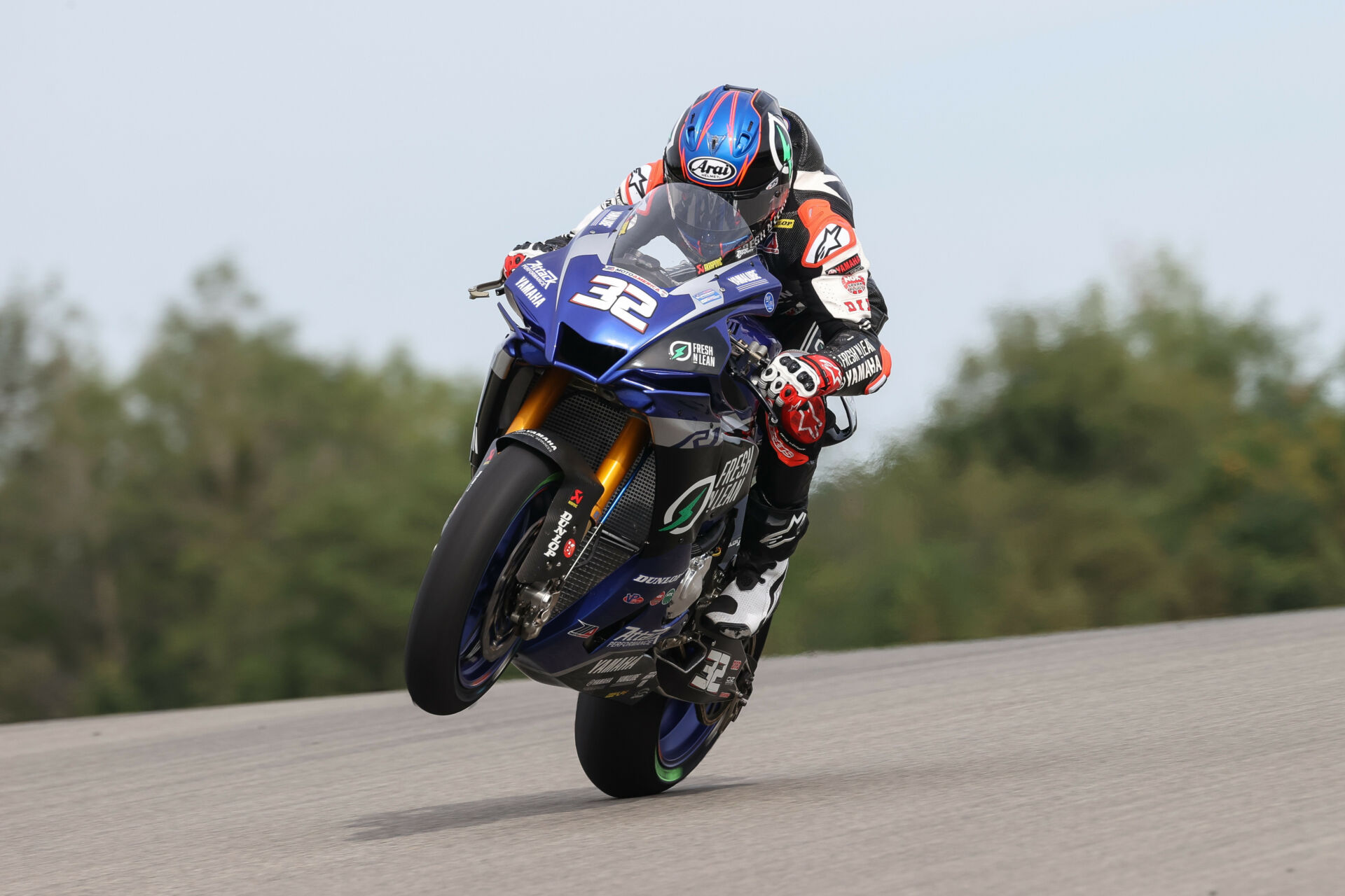 Arai Helmets will again be an official partner of MotoAmerica and also the helmet of choice of MotoAmerica Medallia Superbike Champion Jake Gagne. Photo by Brian J. Nelson, courtesy MotoAmerica.