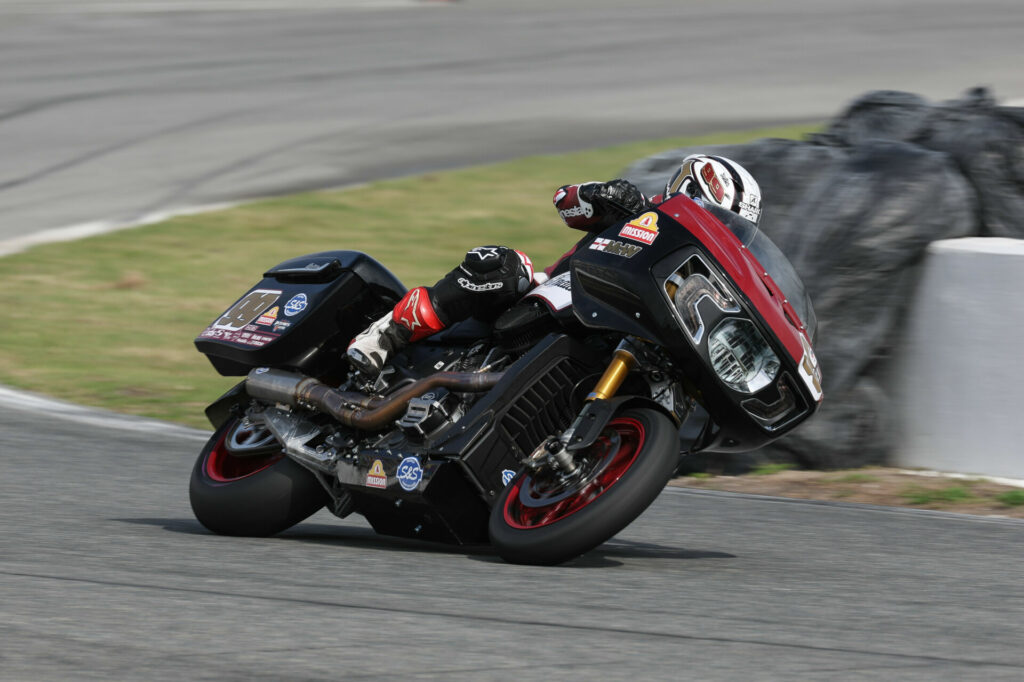 Jeremy McWilliams (99). Photo courtesy Indian Motorcycle.