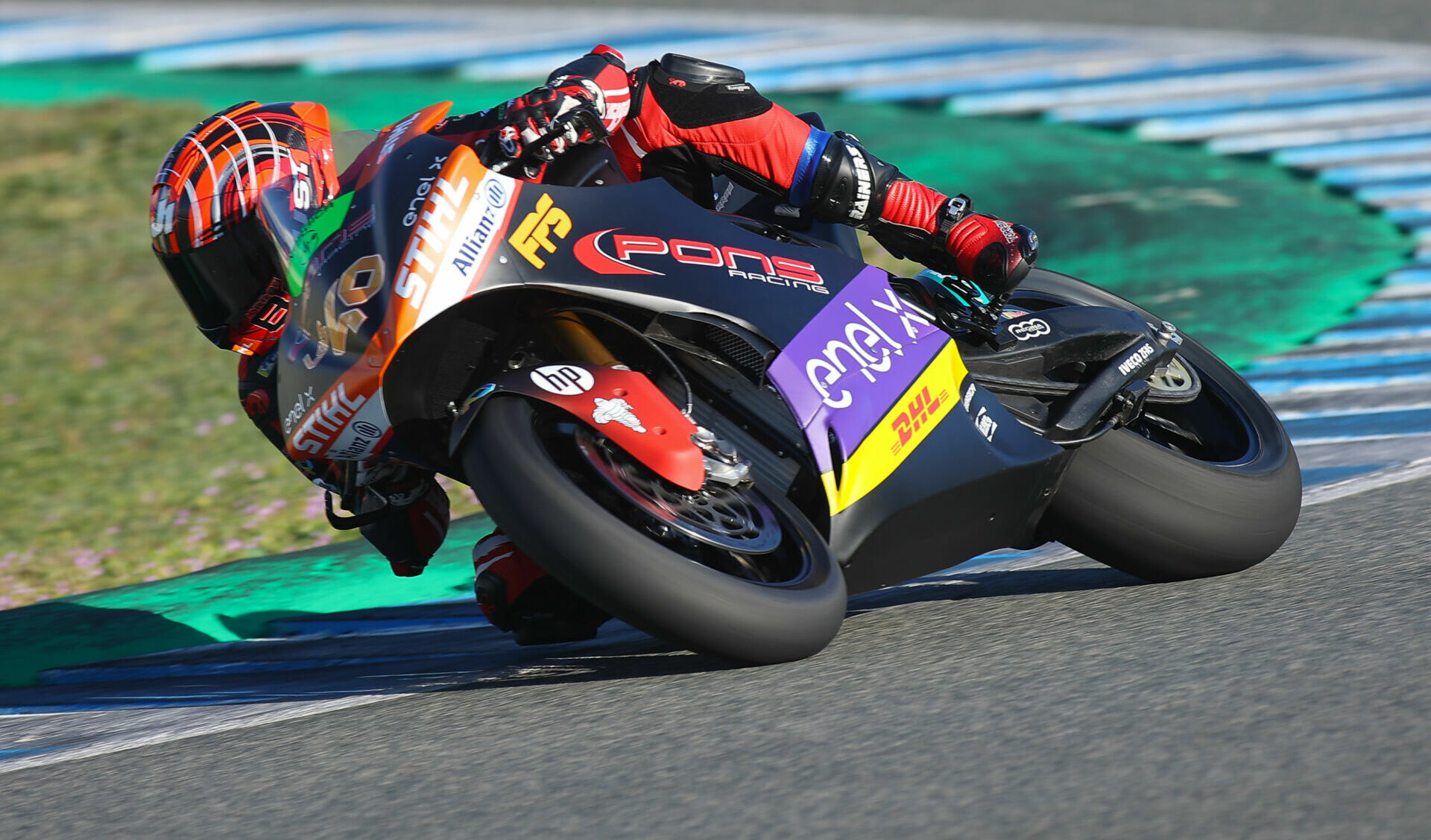 Two-time and defending MotoE World Cup Champion Jordi Torres (40). Photo courtesy Dorna.