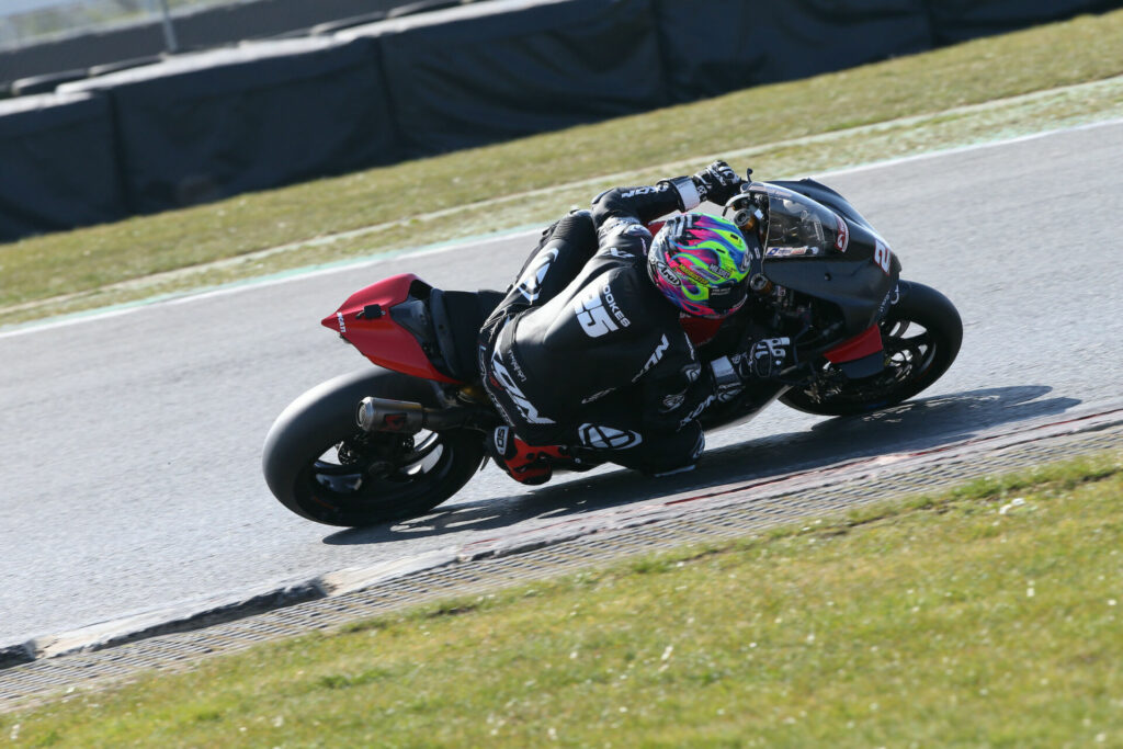 Josh Brookes (25). Photo courtesy PBM Ducati.
